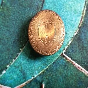 Vintage stick pin lapel stickpin gold tone Victorian edwardian art deco